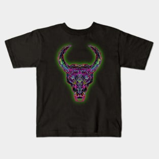 Taurus 3c Black Kids T-Shirt